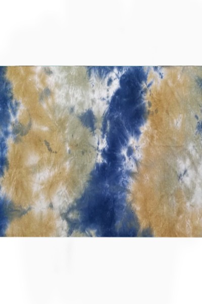 FS-QNYN 時尚面料 扎染面料 扎染布 全棉單面 紮染 手工扎染 彩潑印花 165-175g Z179#  扎 染 t 恤 側面照